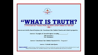 | TRUTH #6 |"WHAT IS MAN's PURPOSE? | "WHAT IS TRUTH?" PODCAST |