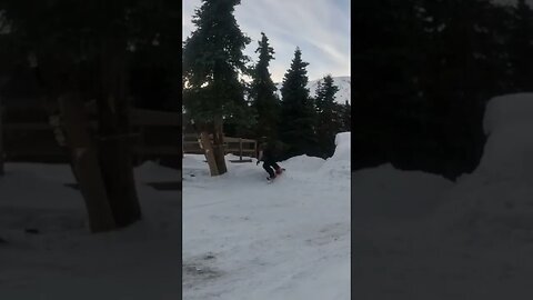 Home Terrain Park #alaska #snow #snowboarding