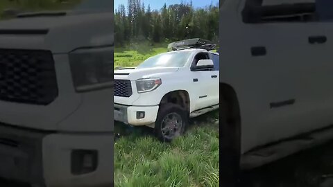 Off-road Truck Camping Adventure Reveals How I Bend the Axle! Toyota Tundra TRD Pro