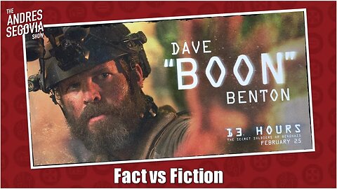 Talking 13 Hours with the REAL Dave "Boon" Benton!