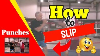 Boxing Trainer Shows How to Slip Punches