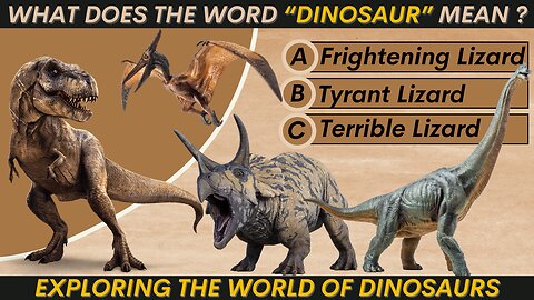 Can You Guess The Dinosaur? 🦖🌋| Dinosaurs Quiz