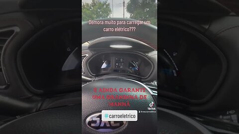 Demora para carregar um carro elétrico?