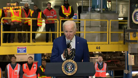 Biden claims that Americans can't get to work & see their families without trains: "I traveled over 1,100,000 miles.. and I can tell you where all the delays were."