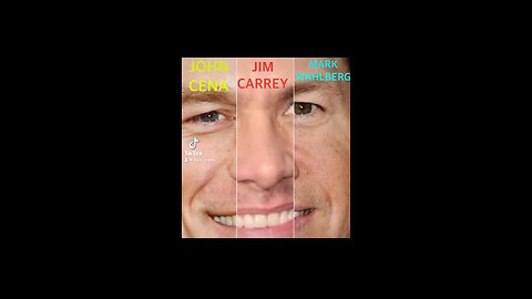 John Cena, Jim Carrey, Mark Wahlberg Have The Exact Same Face.