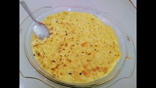 MACARRAO COM CREME DE MILHO