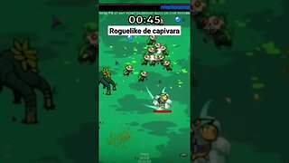 Roguelike de capivara #extremelypowerfulcapybaras #vampiresurvivor #roguelike #scarlettower #shorts