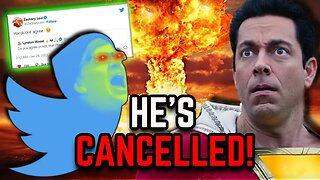 Zachery Levi CANCELLED! | Anti-Pfizer tweet TRIGGERS Twitter!