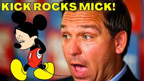 Ron DeSantis UNLEASHES His GO KICK ROCKS Disney Plan For Taking Over Orlando Reedy District!