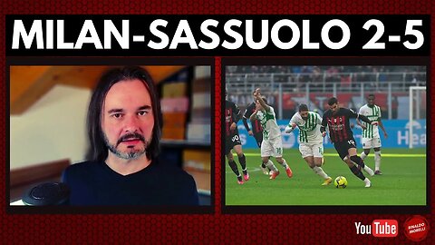 MILAN-SASSUOLO 2-5, Pioli sul viale del tramonto. Il commento alla partita di Rinaldo Morelli