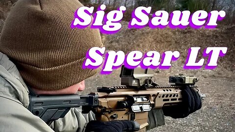 SIG SPEAR LT in the 11.5 5.56. The FUTURE of the military and MCX