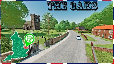 FS22 | 🇬🇧 TOUR MAPA THE OAKS 1.0.0.5, UN 4X BIEN DETALLADO | PC | Gameplay español