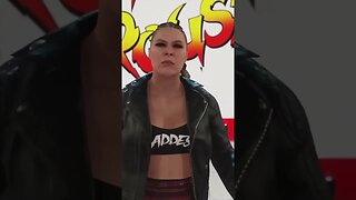 Ronda Rousey | WWE 2K23 Entrance 🦴#shorts #short #wwe2k23