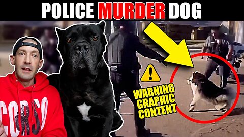 Police MURDER Dog WARNING! Watch With Caution!