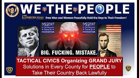 WE The PEOPLE 🔥 How Tactical Civics is Organizing CONSTITUTIONAL GRAND JURIES to Take Back America