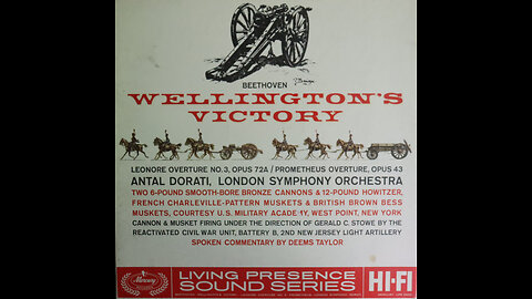 Beethoven - Wellington's Victory - Antal Dorati, London Symphony (1960) [Complete LP]
