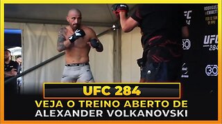 TREINOS ABERTOS - UFC 284 - ALEXANDER VOLKANOVSKI