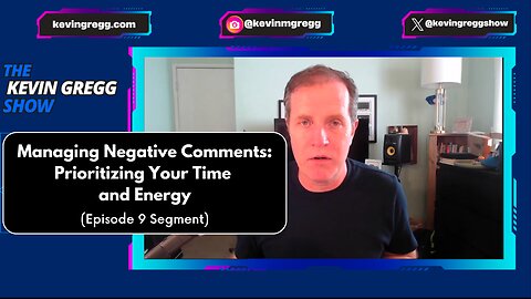 Managing Negative Comments: Prioritizing Your Time and Energy