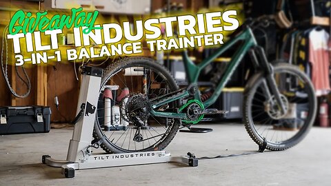 Tilt Industries Manual Trainer Bike Work Stand and Storage - #mtb