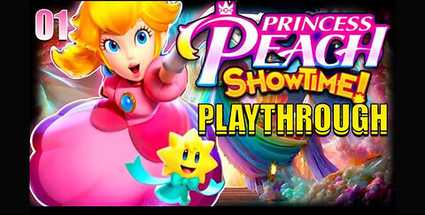 Princess Peach: Showtime | Playthrough Part 1 Disco Wing Boss Fight [ Full Game ]