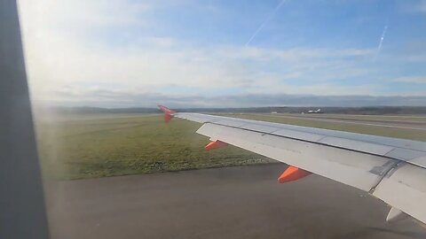 Landing at London Gatwick from Gibraltar, 3 Feb 2023