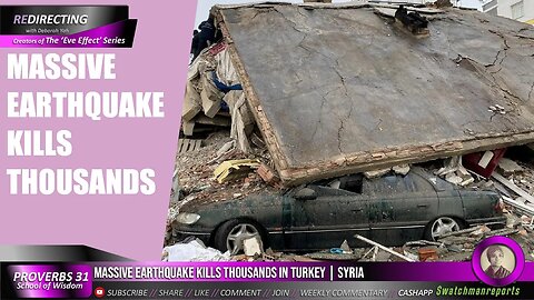 Massive Earthquake KiIIs Thousands in Turkey - Syria | The Most High is Moving in the Land
