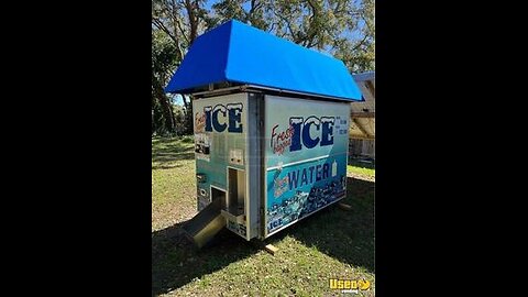 Used - 2012 Kooler Ice Model KI810 Bagged Ice Vending Machine For Sale in Florida