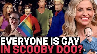Scooby Doo Actress Sarah Michelle Geller CLAIMS VELMA AND DAPHNE Were ALWAYS LGBT And FRED IS TOO!