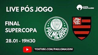 PÓS-JOGO PALMEIRAS X FLAMENGO. COLETIVA ABEL FERREIRA AO VIVO.