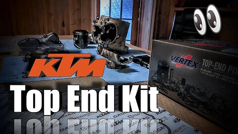Vertex KTM Top End Kit | Tech Tips Pistons, Gaskets and 250 Cylinder Replating