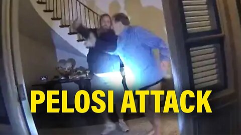 Paul Pelosi HAMMER ATTACK Raw Bodycam Footage