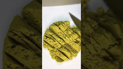 Kinetic sand Cutting ASMR SHAPES Satisfying Video #satisfying #asmr #kineticsand #shorts