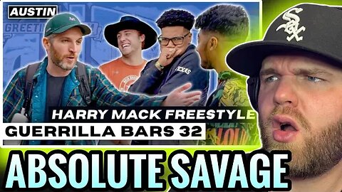 He’s Becoming Unstoppable | Harry Mack Freestyle | Guerrilla Bars 32 (Reaction)