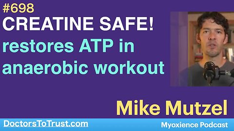 MIKE MUTZEL | CREATINE IS SAFE! It restores ATP in anaerobic workout