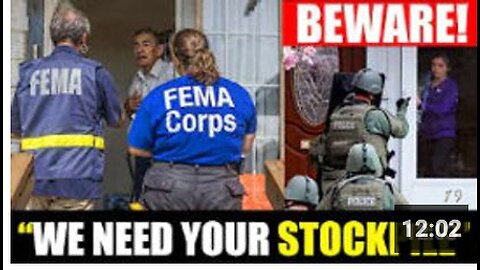 DO THIS NOW...When FEMA Knocks on Your Door!
