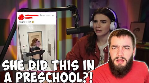 Only fans model does THIS in a PRESCHOOL bathroom.. | Reacts to @TheCommentsSection w/ Brett Cooper