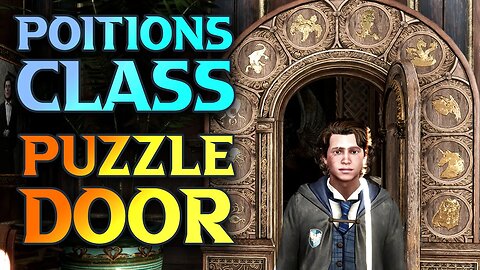 Potions Classroom Puzzle Door - Hogwarts Legacy How to Solve the Number Door Puzzles