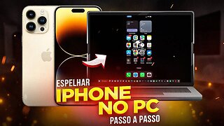 Como ESPELHAR IPHONE no PC (PASSO A PASSO)