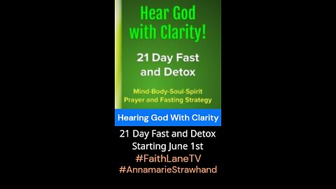 Hearing God with Clarity!