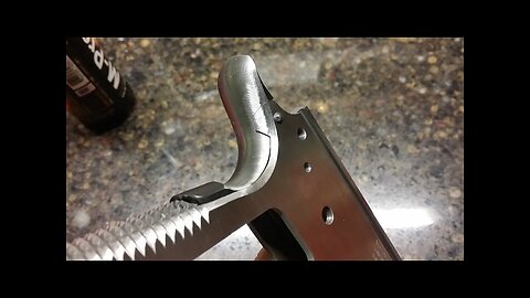 1911 Build 8, Part 6, EGW JEM Beavertail fitting