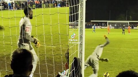 Goalkeeper Deliberately 'Slipping Over' to Waste Time