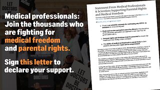 Medical professionals RISE UP — Sign Here IN SOLIDARITY