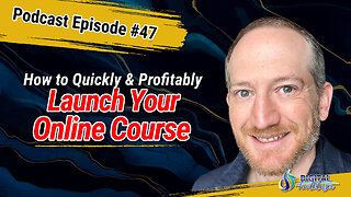 How to Launch Quickly & Profitably with Your “Minimum Viable Product” with Jeremy Shapiro