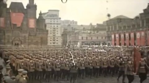 The 1st Victory day parade of Russia. 1945.6.24.