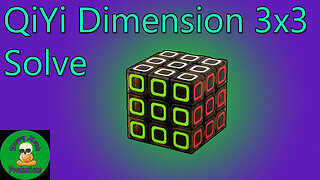 QiYi Dimension 3x3 Solve