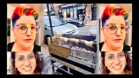 NYC Street Food Vendor Sells Roasted Rats As Rainbow Haired Wild Eyed Woke Women Groom Schoolkids