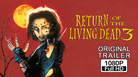 🍿 Return of the Living Dead III (1993) ORIGINAL TRAILER - 1080p 🍿