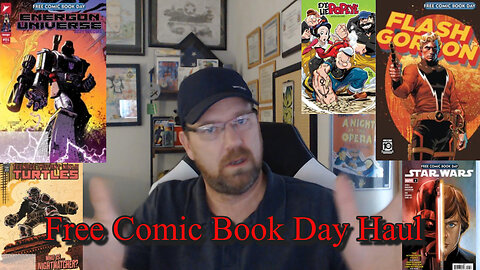 Free Comic Book Day Haul and more