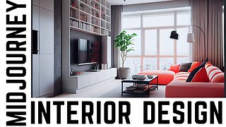 How to create interior designs midjourney v4