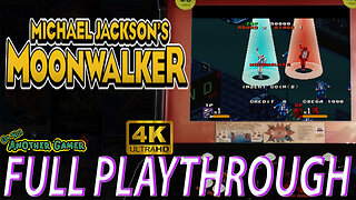 Michael Jackson's Moonwalker (1990) [Arcade] 🕹🔥 Intro + Gameplay (full playthrough)